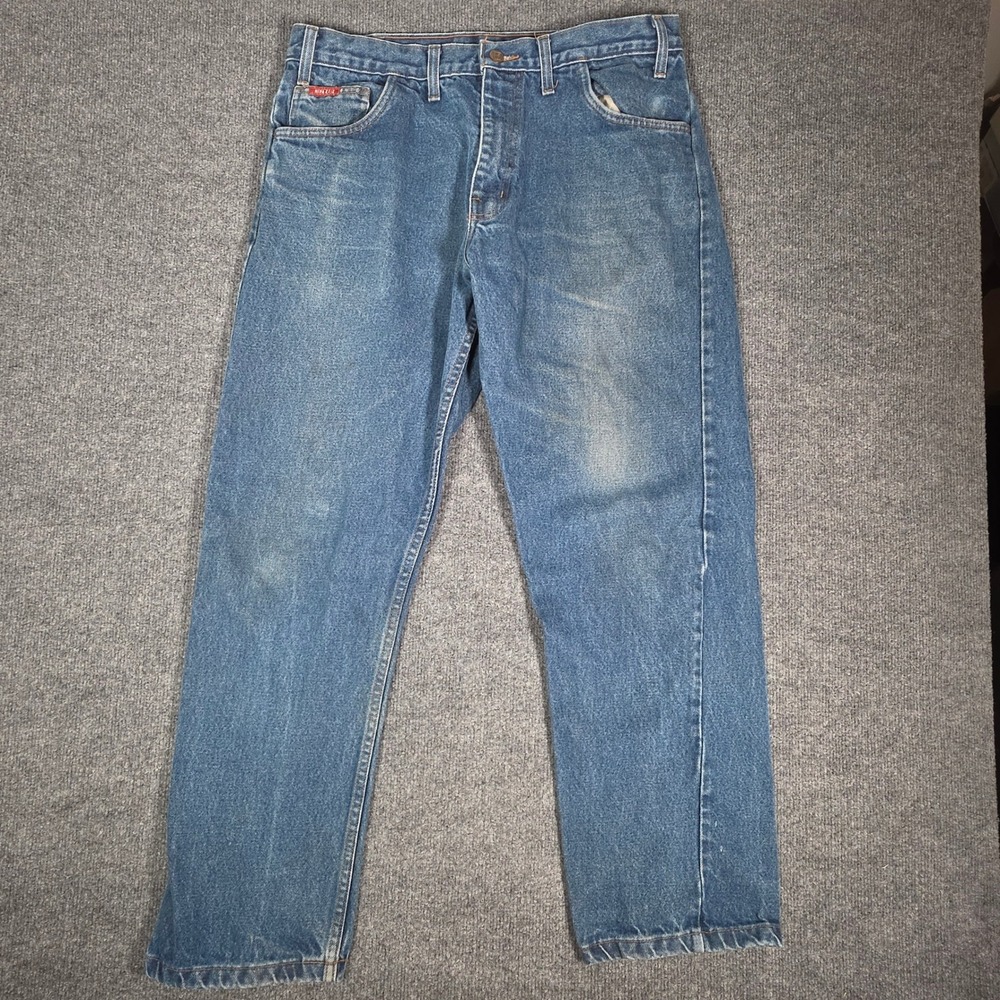 Big Bill FR Flame Resistant Work Jeans Westex Indura Denim 36x32 Blue Canada